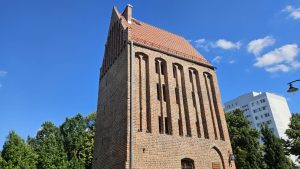 gotycka Baszta Lontowa przy ul. Dubois 20 w Kołobrzegu