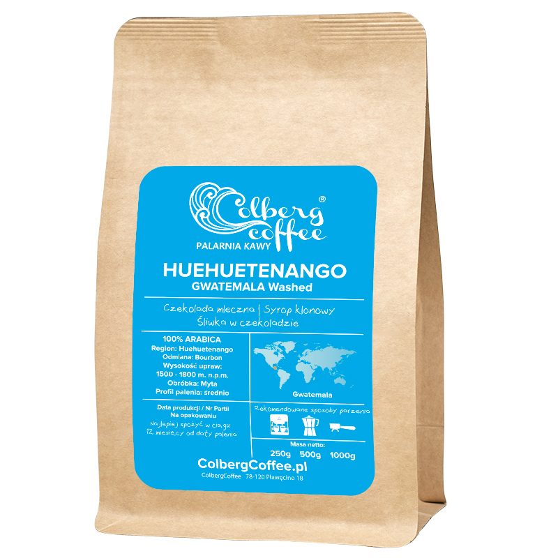 Paczka kawy Gwatemala Huehuetenango z palarni Colbergcoffee